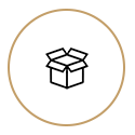 Packing Brown Circl icon